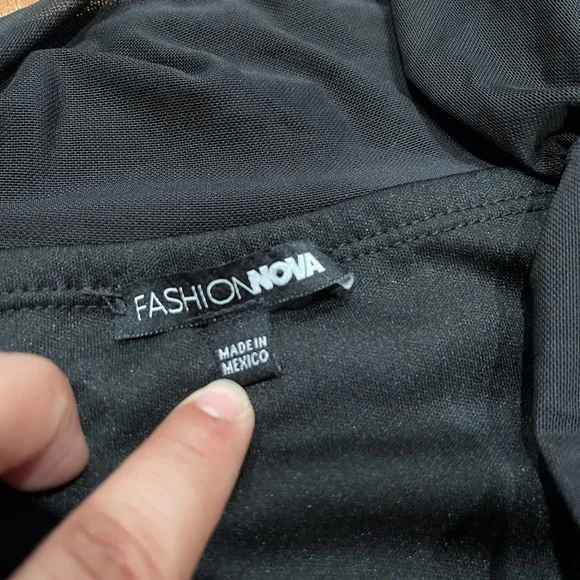 Fashion Nova Black Long Sleeve Dress - Picture 8 of 15